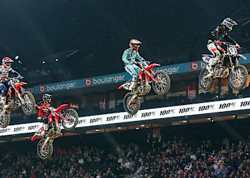 Das Supercross Paris fand zuletzt 2019 vor einer beachtlichen Zuschauerkulisse statt