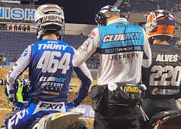 Nick Thury startet in den USA mit der Startnummer 464