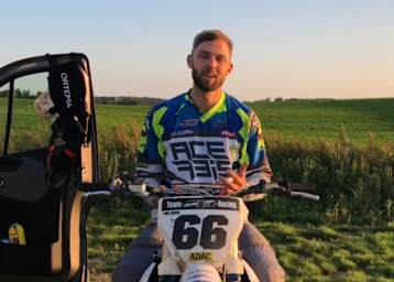 Tim Koch (#66) startet im Talkessel