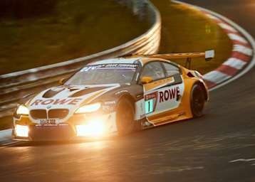 Schnellstes Auto in der Top-Qualifikation (TQ2) auf dem Nürburgring: Der BMW M6 GT3 von Rowe Racing