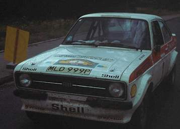 Arin Vatanen bei der Hunsrück-Rallye 1977