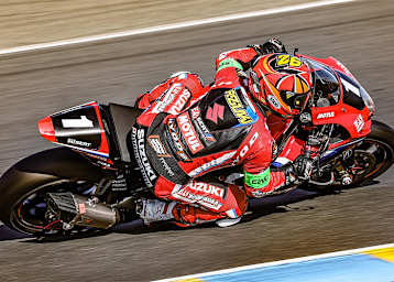 Suzuki-Testfahrer Kazuki Watanabe