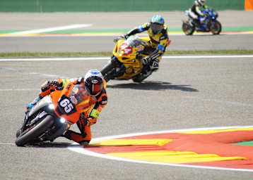 Lukas Walchhütter auf der Kremer-Yamaha