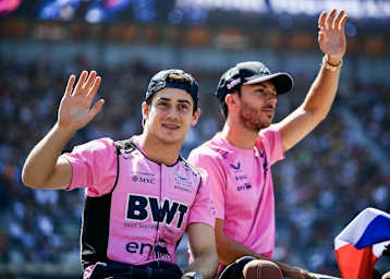 Franco Colapinto und Pierre Gasly in Mexiko