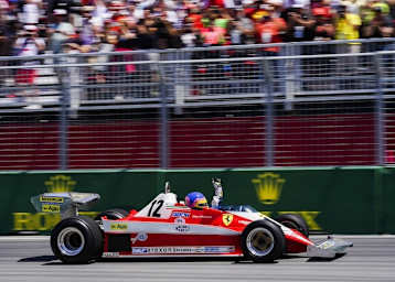 Jacques Villeneuve im Ferrari seines Vaters Gilles