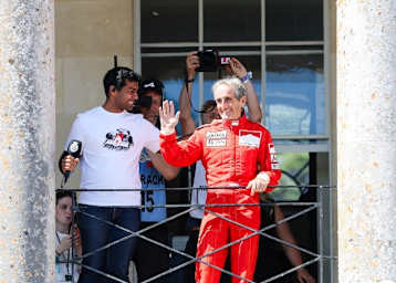 Alain Prost beim Goodwood Festival of Speed 2025
