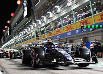Carlos Sainz in Singapur