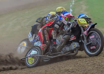 In Wellmutsweiler am Start: Imanuel Schramm/Melanie Meier-Zengin (175) und Moritz Straub/Patrick/Löffler