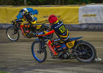 Lukas Fienhage (l.) und Mario Niedermeier vom Team Deutschland in Vechta