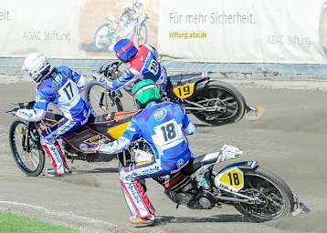 Mathias Trésarrieu (19) war bester Punktesammler, Zech Wajtknecht (17), Andrew Appleton (18) und Chris Harris siegten