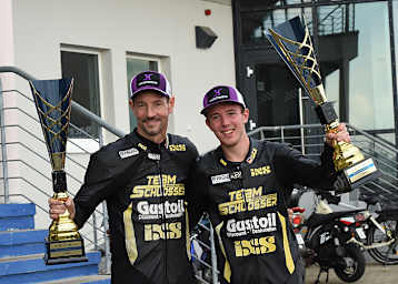 Ein Bild von Markus Schlosser (li.) und Luca Schmidt aus besseren Zeiten