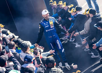 René Rast wenige Augenblicke vor seinem vorerst letzten DTM-Rennen