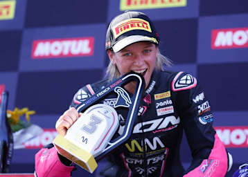 Lucie Boudesseul fuhr nicht zufällig auf das Podium