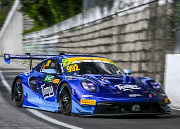 Vor dem Unfall: Laurens Vanthoor in Macau