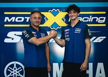 Sandro Carusi mit Neuzugang Mattia Rato