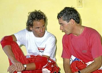 Gerhard Berger kam mit Ayrton Senna sehr gut aus – und spielte dem Brasilianer auch einige Streiche