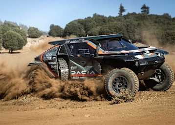 Kein optimaler Auftakt bei der Rally Raid Marokko: NasserAl-Attiyah im Dacia