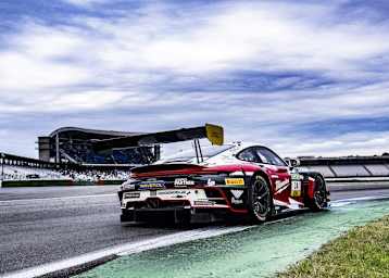 Simon Birch auf der Pole in Hockenheim