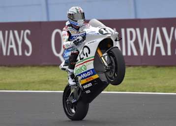 Matteo Ferrari holte sich den Sieg im zweiten Misano-Rennen