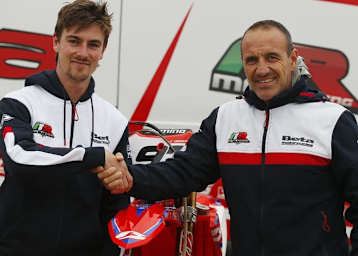 Jago Geerts wird Beta-Werksfahrer