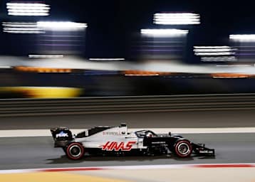 Grosjeans bislang letzte Ausfahrt im Haas in Bahrain 2020