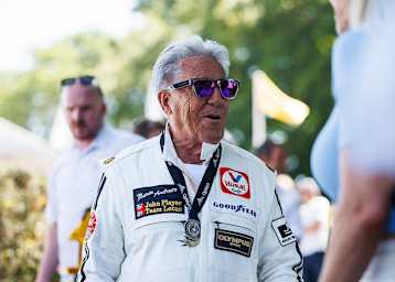 Mario Andretti beim Goodwood Festival of Speed