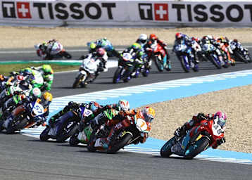 Die Rennen der Supersport-WM 300 waren stets umkämpft und spannend