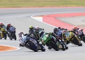 Matteo Vannucci (91) holte in Aragon seinen ersten Saisonsieg