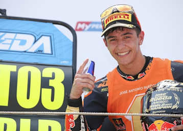 Moto3-Champion Jose Antonio Rueda steigt 2026 in die Moto2 auf