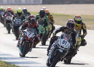 Matteo Vannucci brauste frühzeitig zur Pole-Position