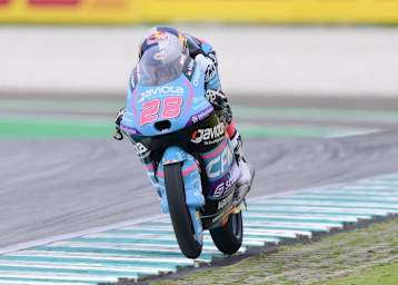 Kann noch Vizeweltmeister werden: Moto3-Rookie Maximo Quiles