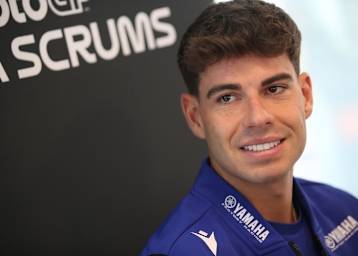 Yamaha-Testfahrer und Wildcard-Pilot Augusto Fernandez