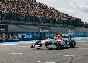 Isack Hadjar gab vor heimischem Publikum im RB7 Gas