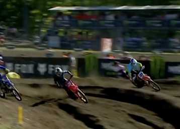 Hunter Lawrence und Jan Pancar führten das Rennen an