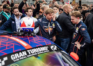 Max Verstappen kurz vor dem Rennstart