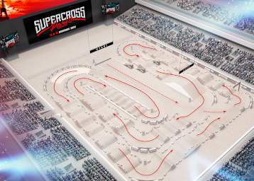 Die Strecke in Paris