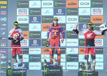 Jeffrey Herlings gewann vor Tim Gajser und Ruben Fernandez