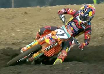 Sacha Coenen gewann das MX2-Qualifikationsrennen