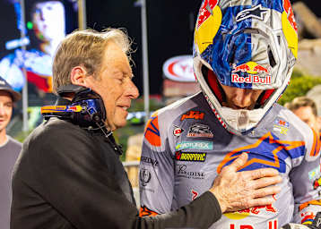 Chase Sexton und Roger DeCoster