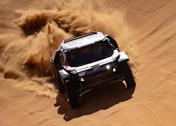 Dacia-Pilot Sebastien Loeb übernahm nach der dritten Etappe die Gesamtführung