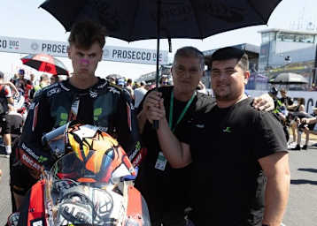 Jaume Masis, Jose und Nacho Calero (v.l.)