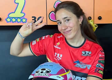 Beatriz Neila fuhr noch nie ein Moto3-Bike