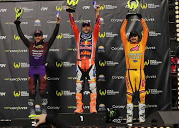 Eli Tomac gewann in Vancouver vor Ken Roczen und Jason Anderson