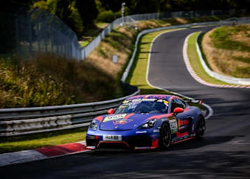 Max Verstappen im Lionspeed GP Porsche Cayman 718 GT4 Clubsport