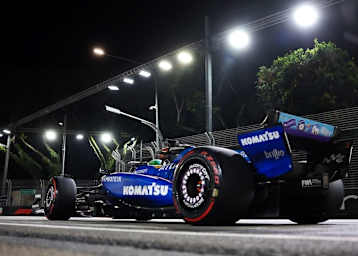 Der Heckflügel an beiden Williams-Rennern entspricht nicht den technischen Vorgaben – deshalb wurden Carlos Sainz und Alex Albon aus der Wertung genommen