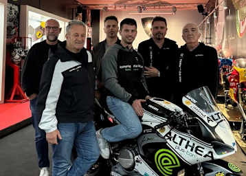 Alessandro Zaccone ist das neue Aushängeschild von Althea Ducati