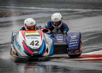 Lennard Göttlich/Uwe Neubert auf dem verregneten Red Bull Ring 