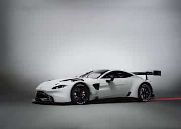 Das Einsatzfahrzeug von Dörr Motorsport: Der Aston Martin Vantage GT3