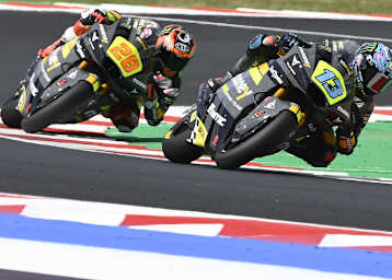 Celestino Vietti vor dem überraschen starken Niccolò Antonelli