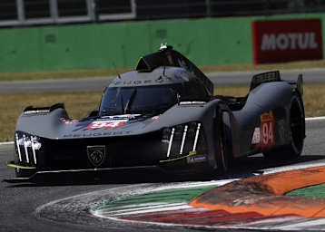 Der Peugeot 9X8 aus der FIA WEC